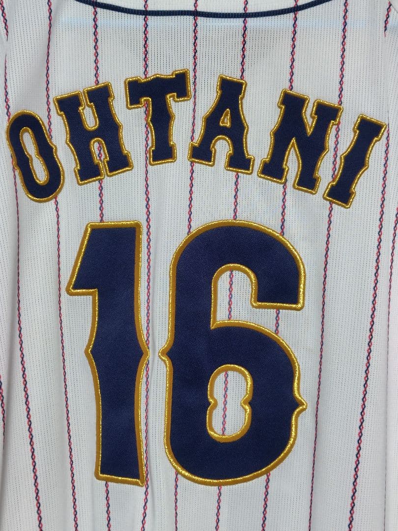 か*べ様 2023年WBC日本代表 レプリカユニフォーム 大谷翔平16 Oサイズ
