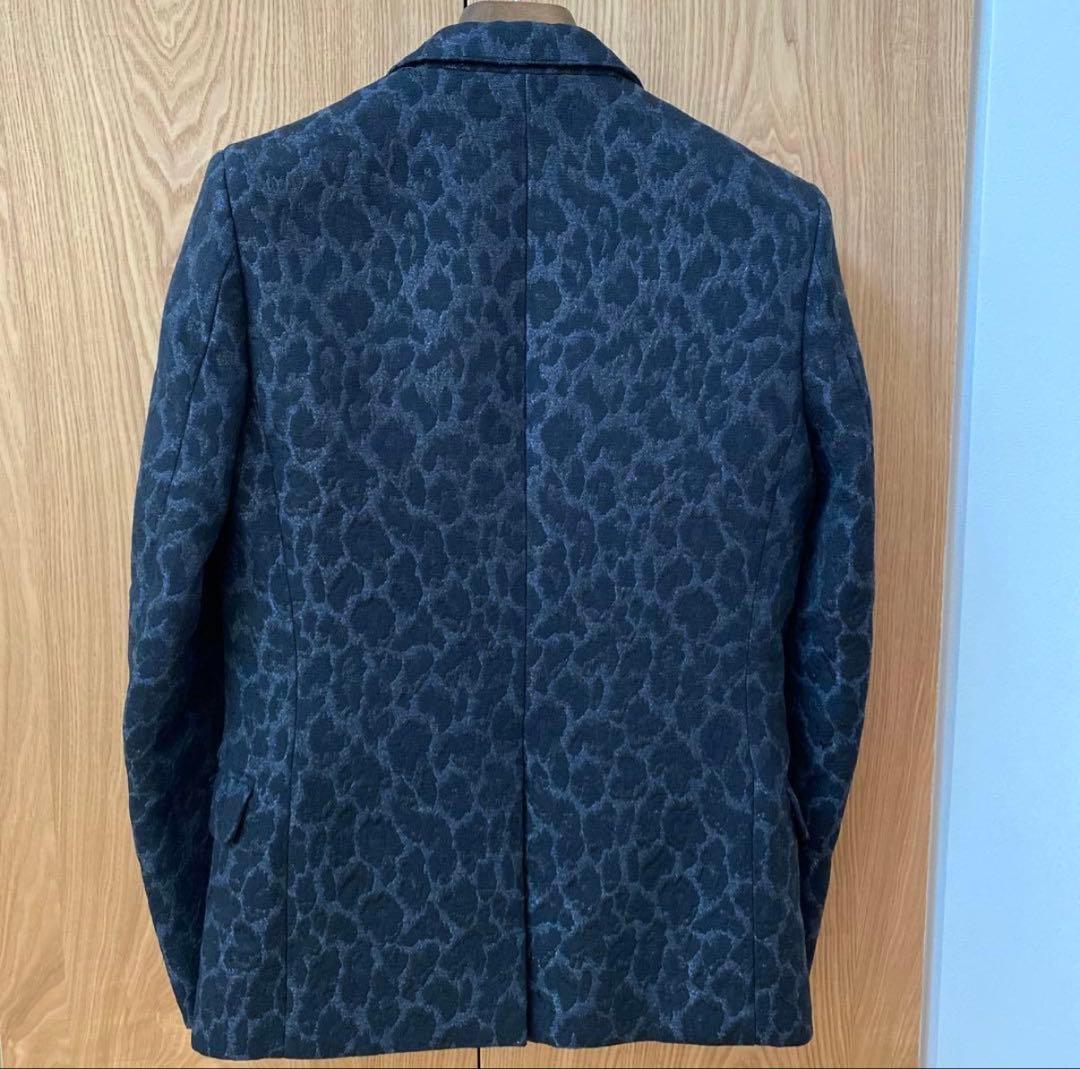 極美品 ガラアーベント GalaabenD ヒョウ柄 タキシードジャケット