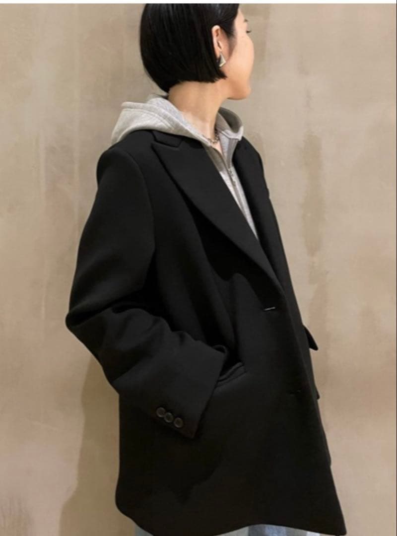 Mila Owen　フードドッキングシングルブレストジャケット
