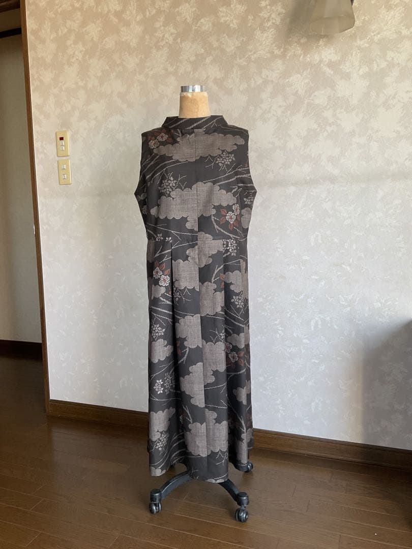 着物リメイクワンピース