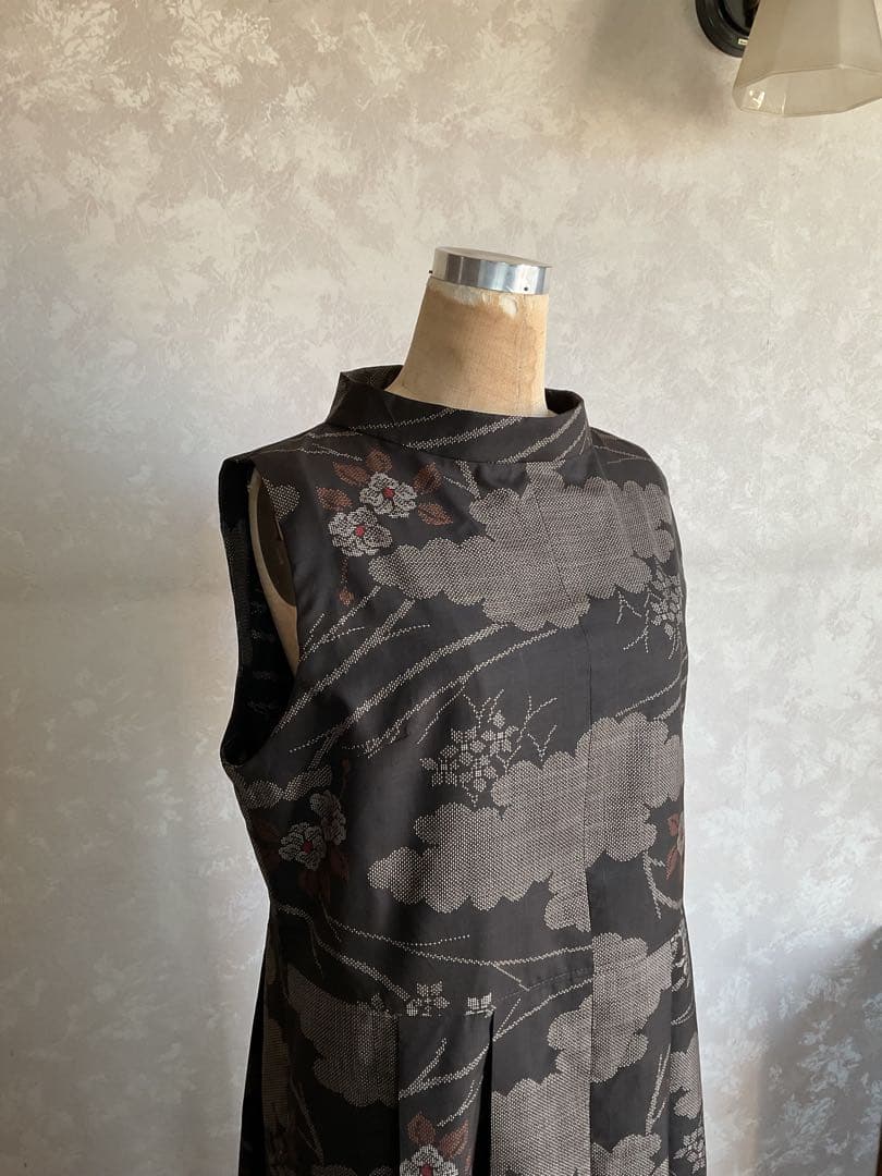 着物リメイクワンピース