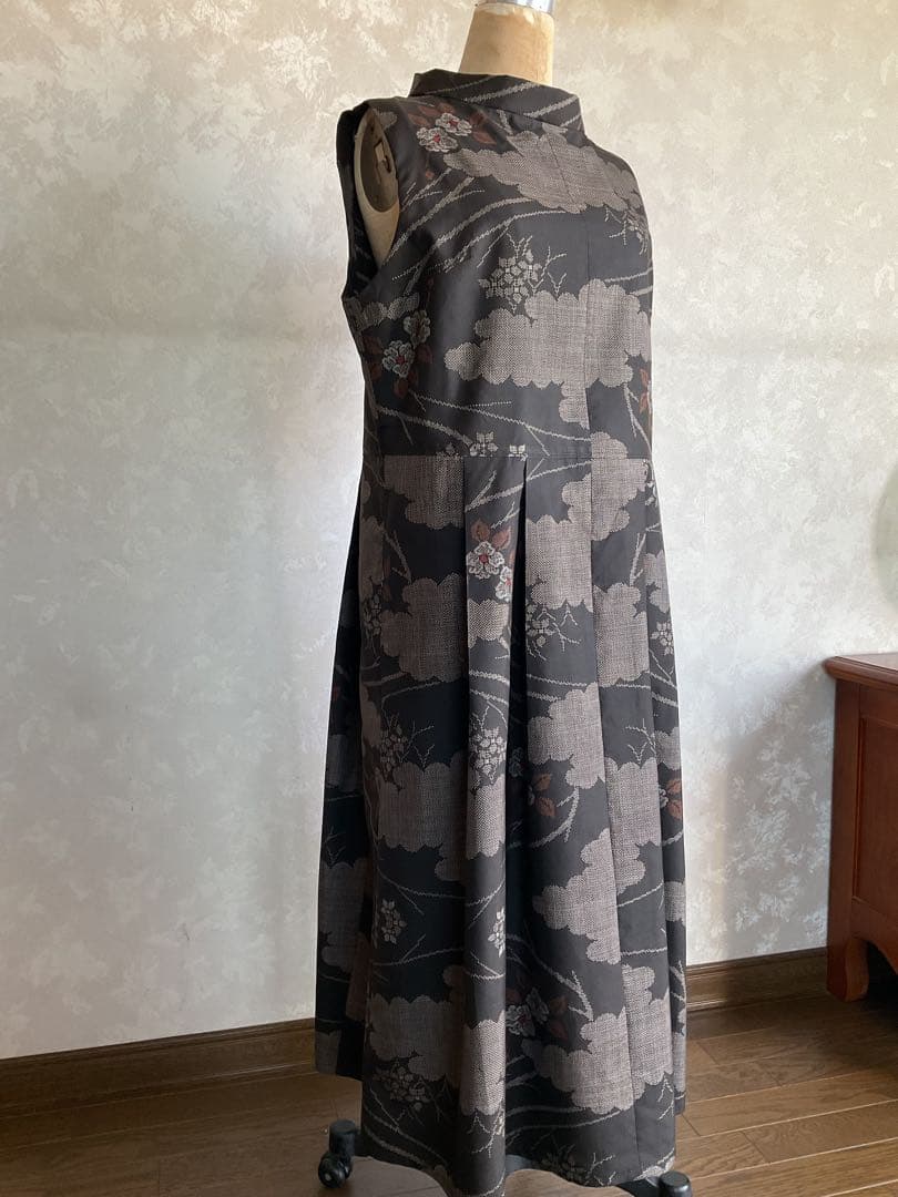 着物リメイクワンピース