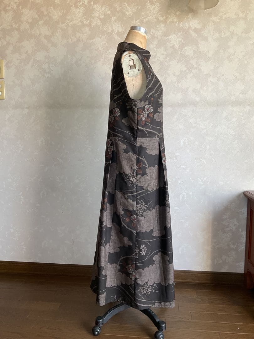 着物リメイクワンピース