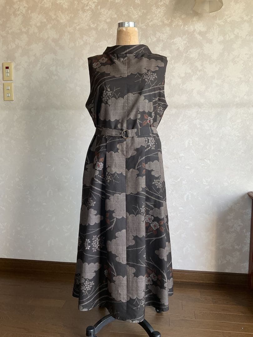 着物リメイクワンピース