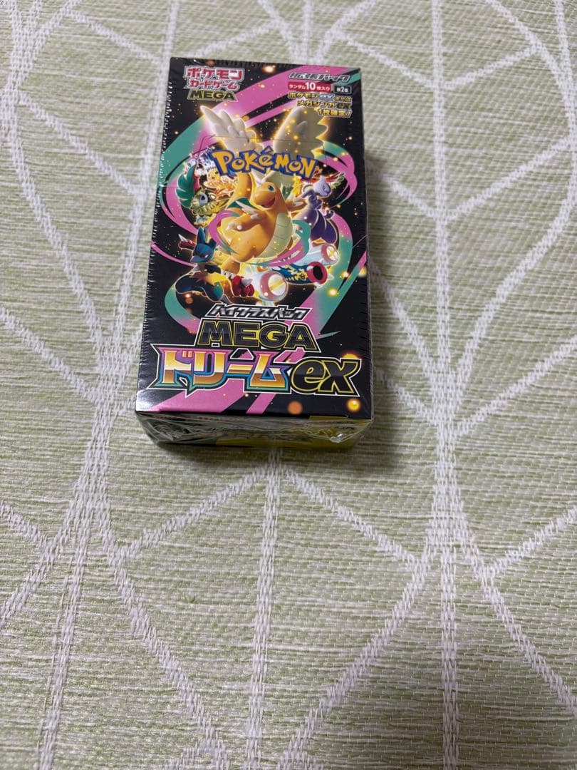 未開封 シュリンク付き MEGAドリームex BOX ポケモンカードゲーム