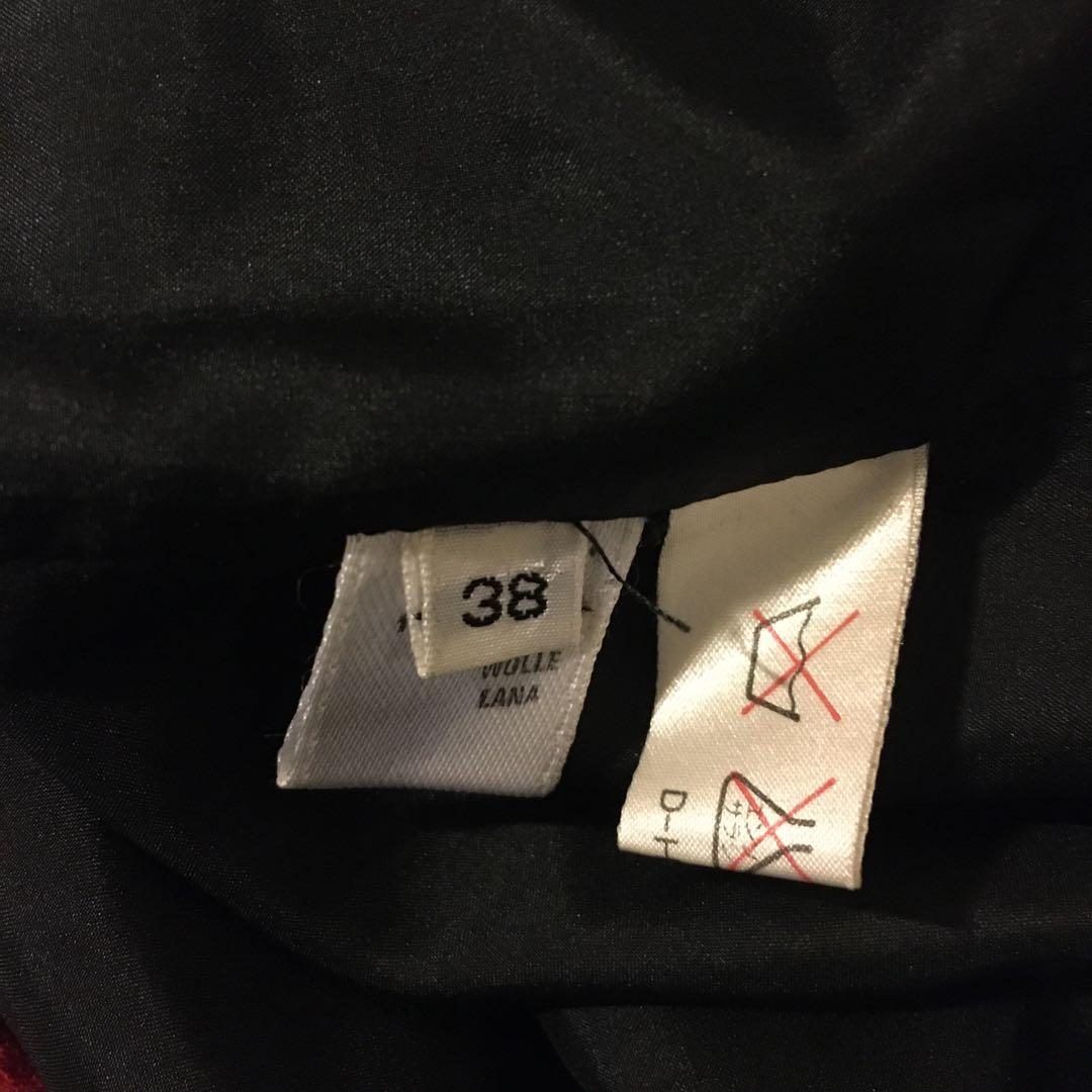 50 美品　LEONARD 花柄 テーラードジャケット　ボタンレス　38サイズ