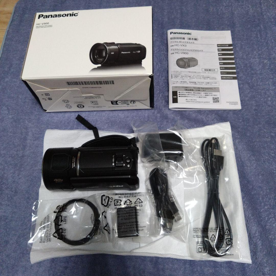 Panasonic　ビデオカメラ　HC-V900-K [ビーズブラック]