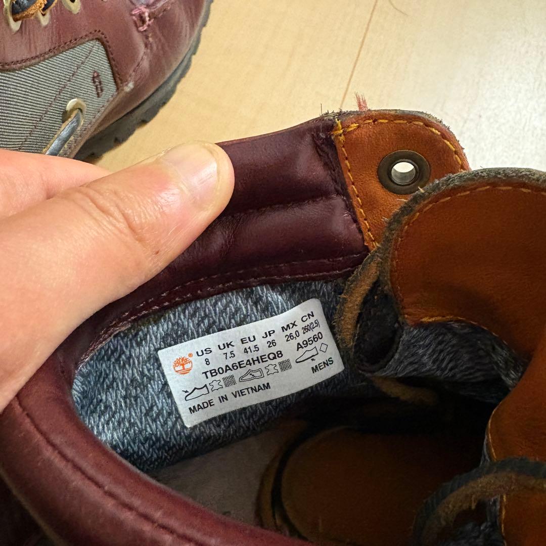 靴 Timberland 7eye classic lug GORE-TEX