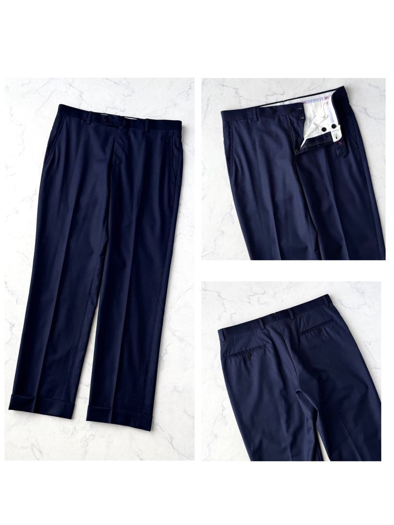 ISAIA イザイア セットアップ スーツ ラペルピン 46 M〜L相当