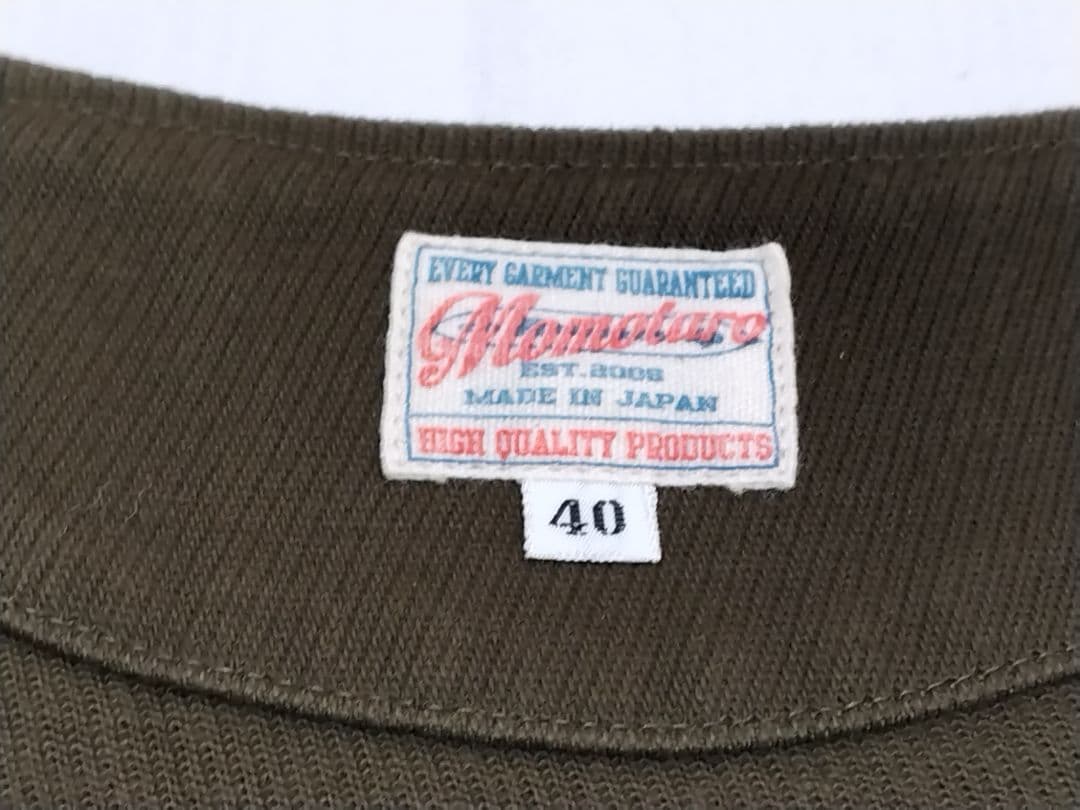 桃太郎ジーンズ ミリタリーウィップコードベスト 04-054 /L　 オリーブ