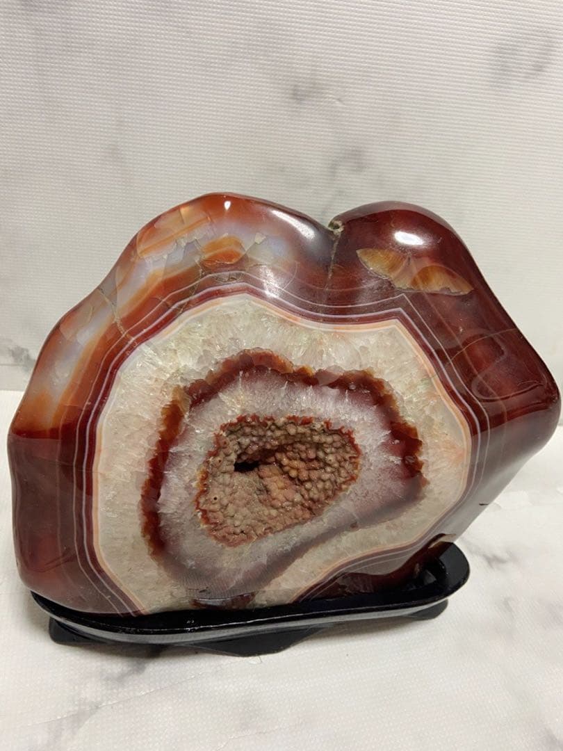 瑪瑙/アゲート/キラキラジオード/天然石/原石/置き物