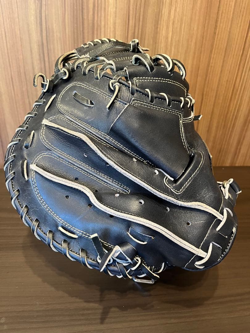 ロビーZETT 軟式キャッチャーミット　Dブルー