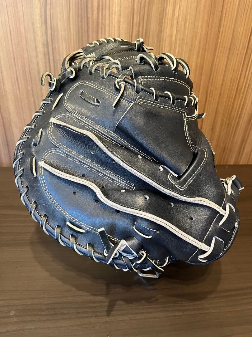 ロビーZETT 軟式キャッチャーミット　Dブルー