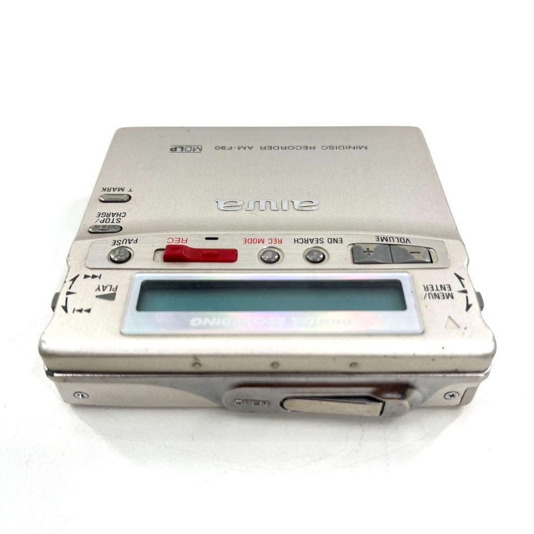 aiwa アイワ MDウォークマン MDレコーダー AM-F90 動作確認済