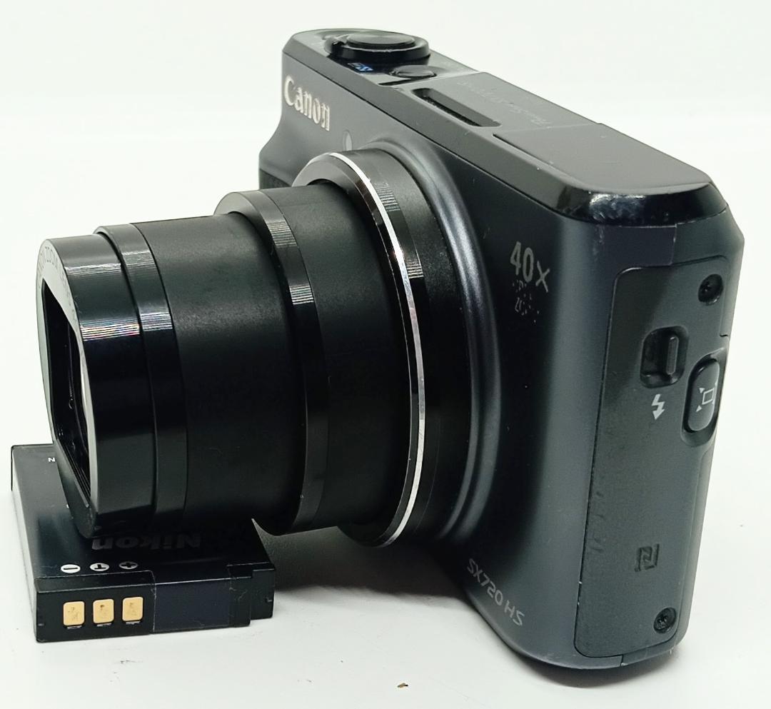 Canon PowerShot SX720 HS Black充電器SDカード付き
