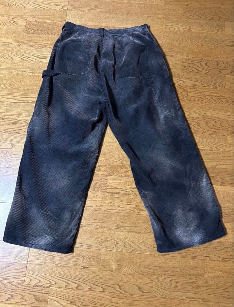 パンツ ANCELLM CORDED VELVETEEN PAINTER PANTS