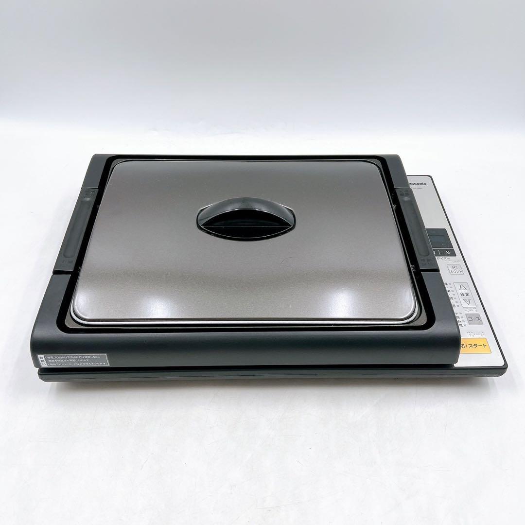 美品 パナソニック IHホットプレート KZ-HP1000 卓上IH鍋焼肉 蓋付