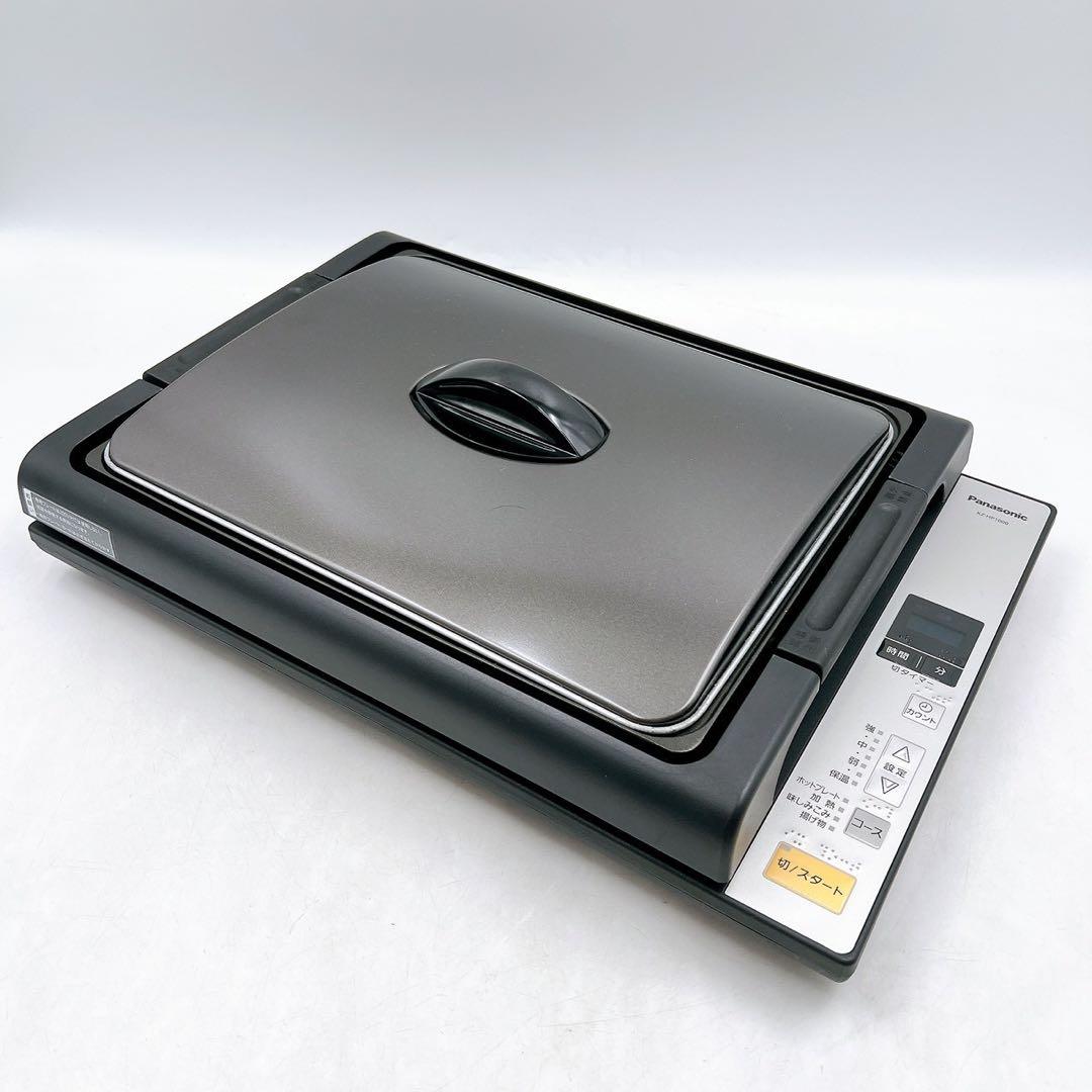 美品 パナソニック IHホットプレート KZ-HP1000 卓上IH鍋焼肉 蓋付