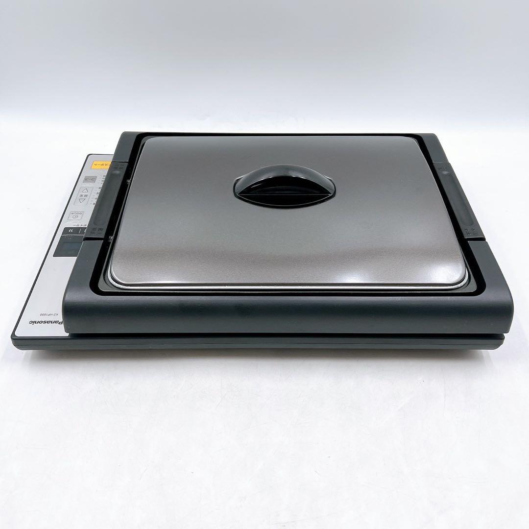 美品 パナソニック IHホットプレート KZ-HP1000 卓上IH鍋焼肉 蓋付