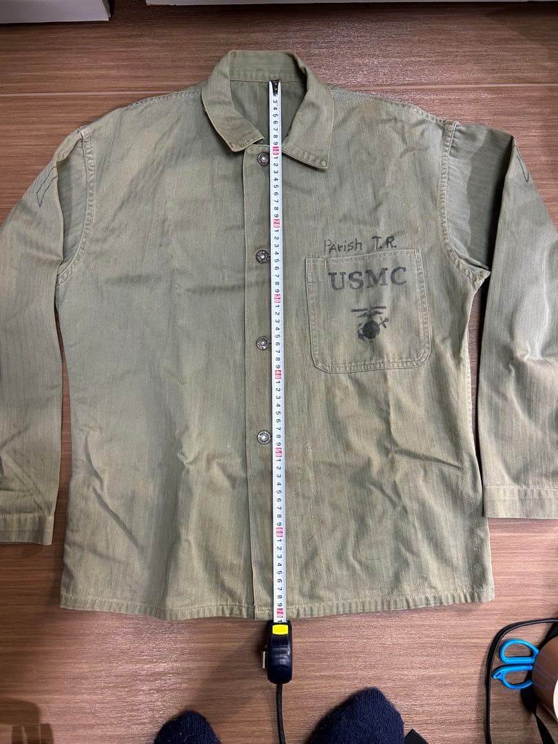 40's USMC P41 HBTジャケット 【実物・破れあり】