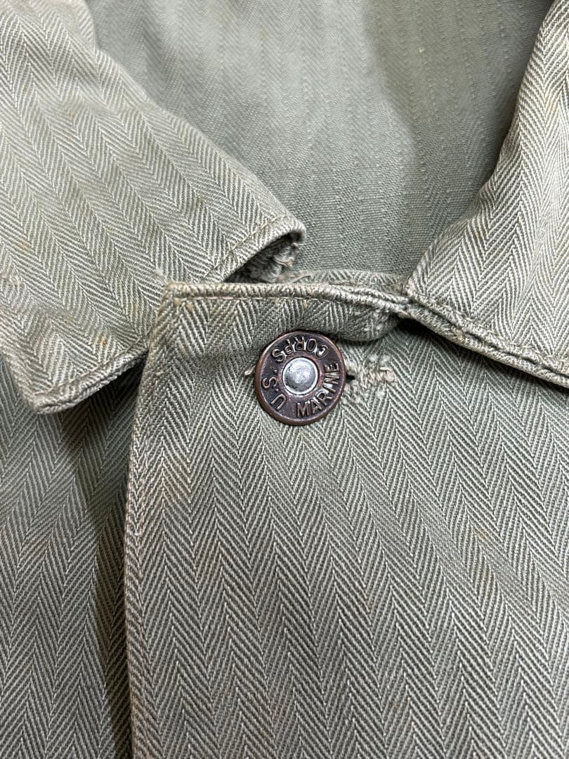 40's USMC P41 HBTジャケット 【実物・破れあり】