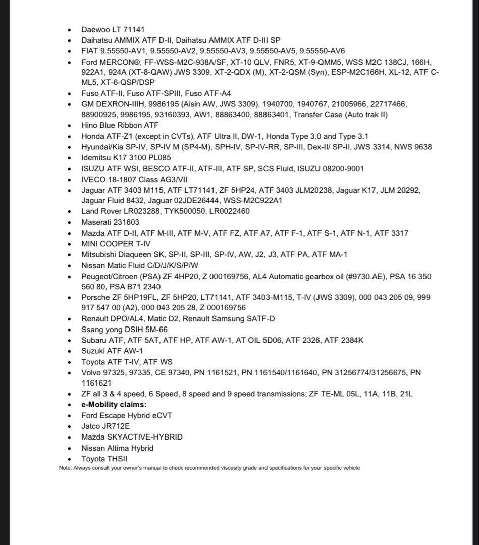 PETRONAS(ペトロナス) Tutela MULTI ATF 700 20L