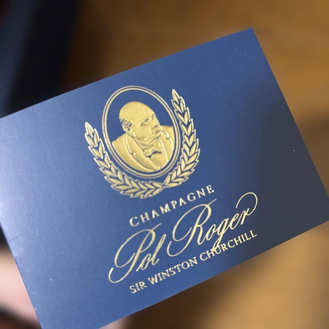 【ポル・ロジェ】サー・ウィンストン・チャーチル2013【空ボトル、箱】