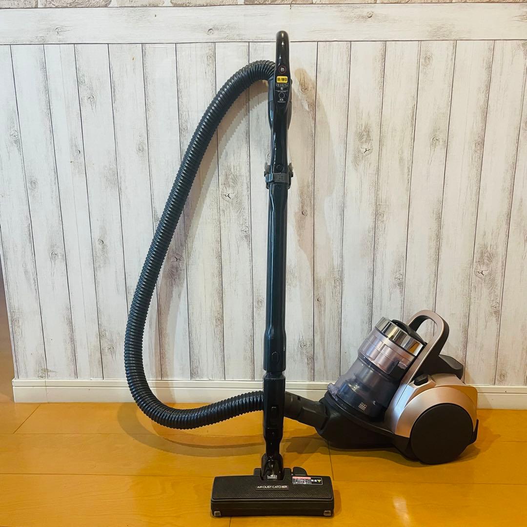 【美品】Panasonic サイクロン掃除機 MC-SR35G 小型軽量静音設計