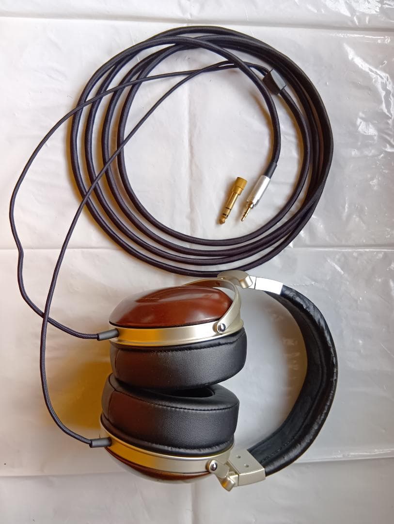 【廃番】DENON AH-D5000 ヘッドホン 天然木ハウジング