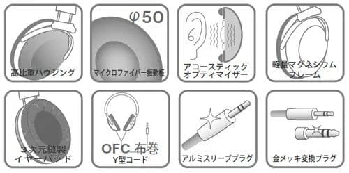 【廃番】DENON AH-D5000 ヘッドホン 天然木ハウジング