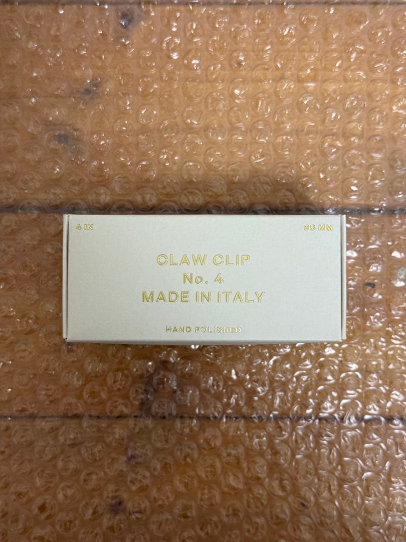 新品［UNDO HAIRWARE］No.4 ヘアクリップ**グリーンマーブル**