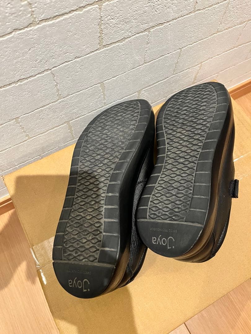 美品★JOYA オードリー ブラック２Audrey BlackⅡ 24.5cm