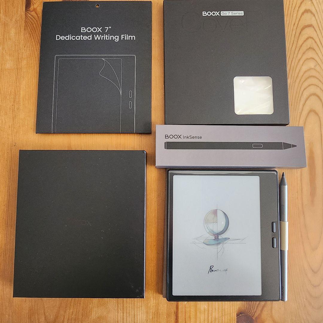 boox go7 color gen2 純正ペン&保護カバー&液晶シートセット