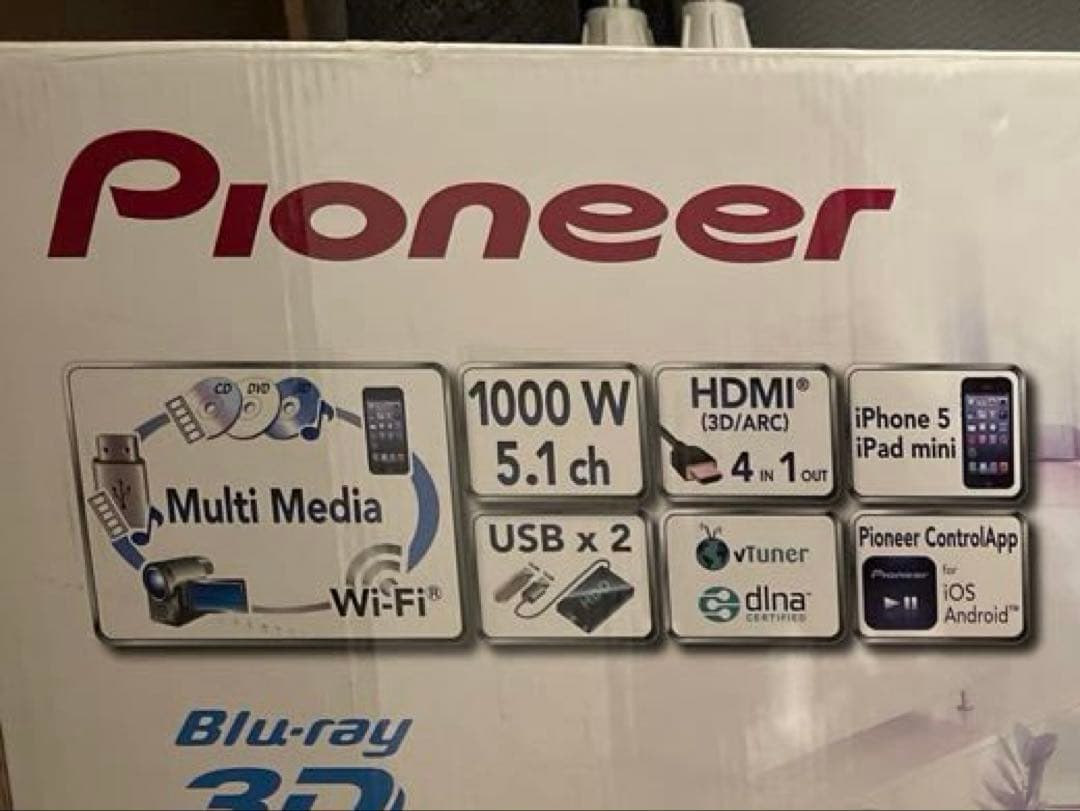 PioneerブルーレイディスクサラウンドシステムMCS-434新品・未使用