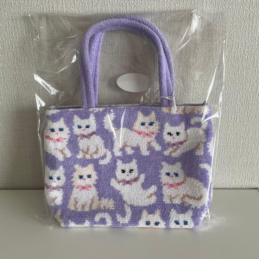 【完売品】新品タグ付き　フェイラー　FEILER モフモフネコチャン バッグ