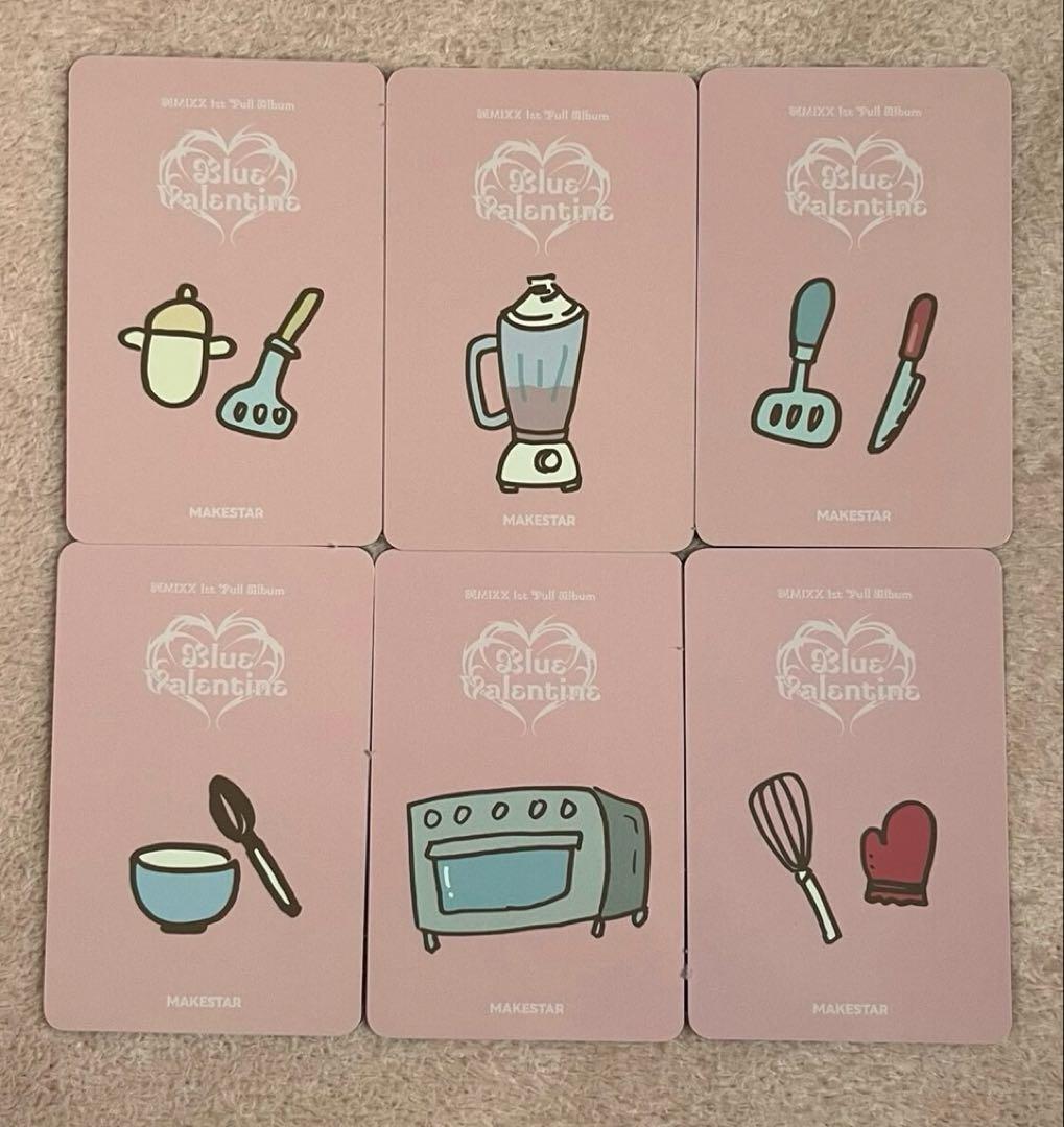 NMIXX 1st makestar 台北限定　トレカ　6枚セット