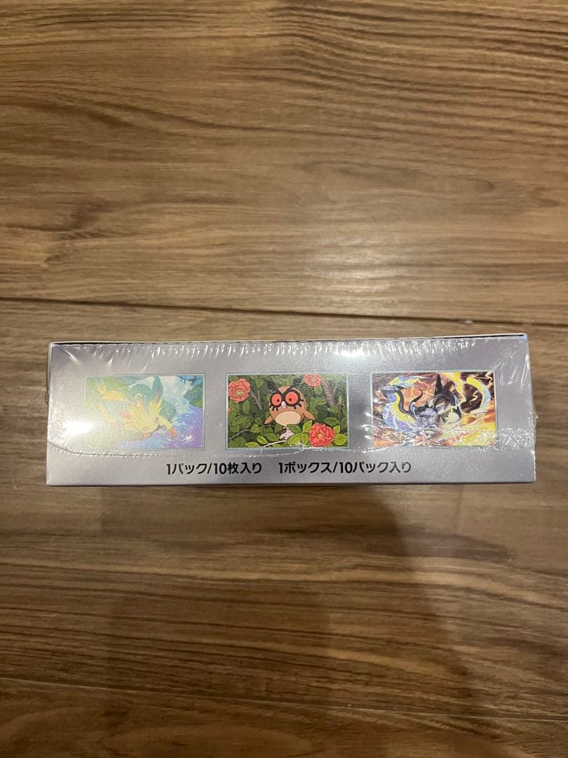 ポケモンカードゲーム テラスタルフェスEX ボックス　シュリンク付