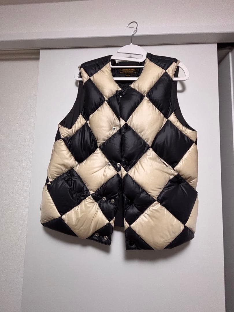 あっちゃんneighborhood Checker Down Vest