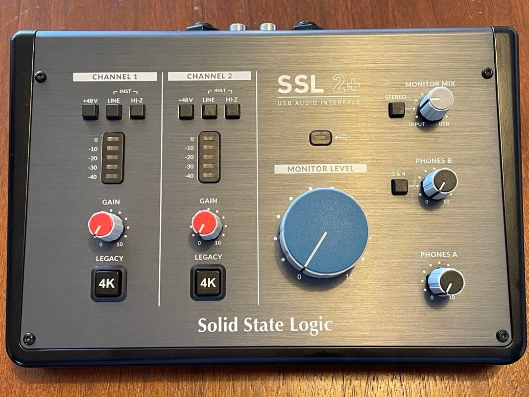 SSL 2+ Solid State Logic オーディオインターフェース