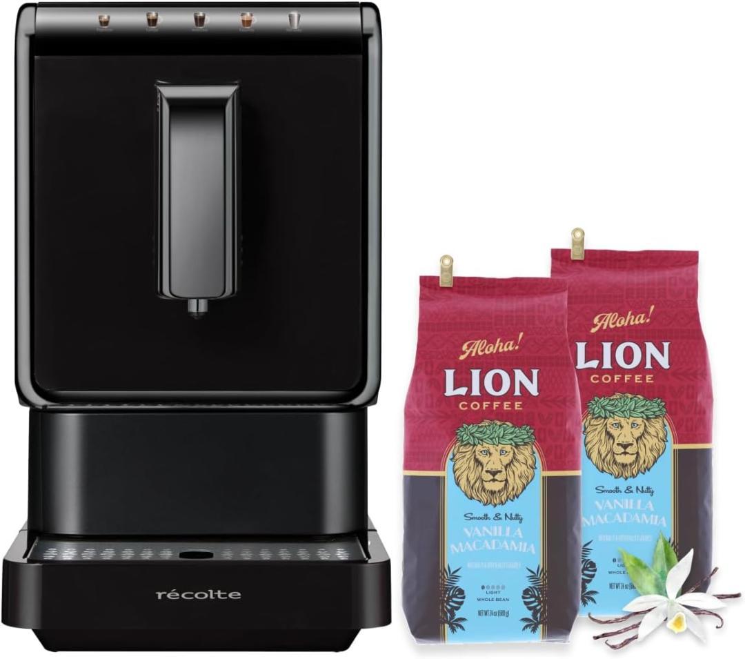 レコルト 全自動エスプレッソコーヒーマシン REC-1 コーヒー豆1,360g付