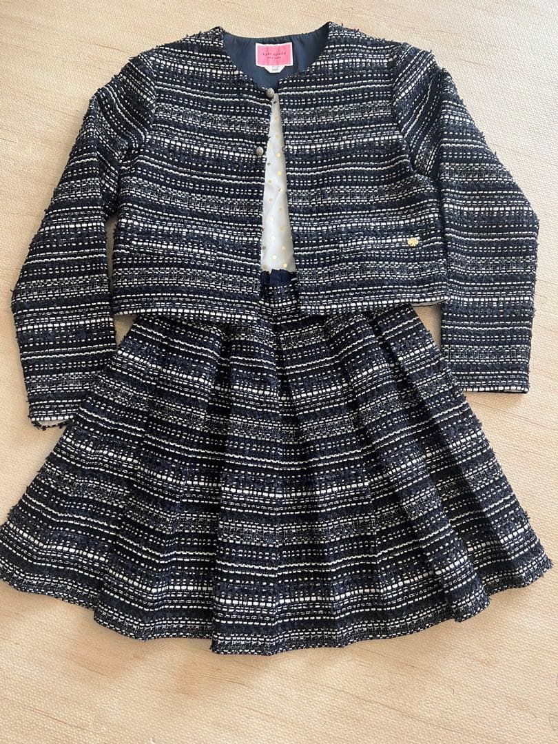 kate spade newyork ツイードセット160