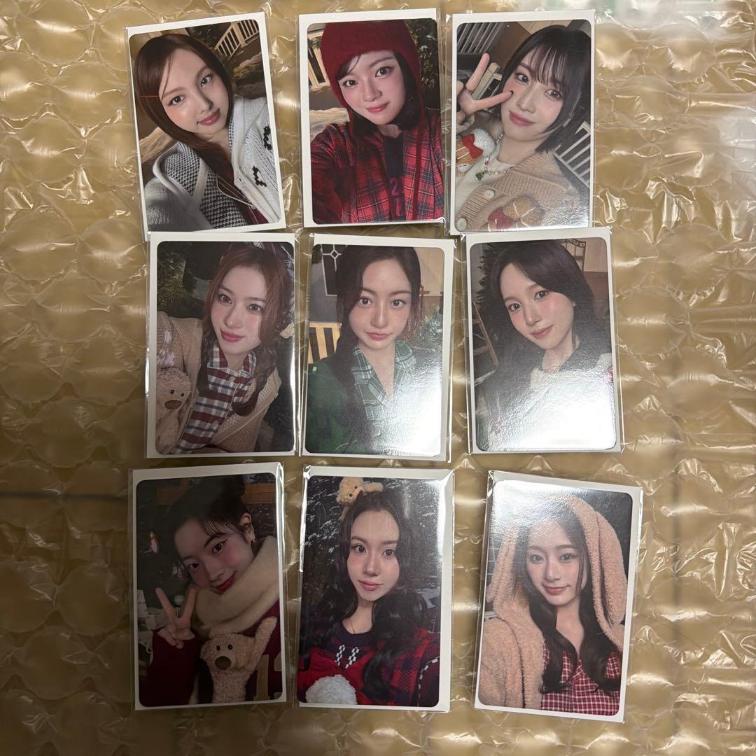 TWICE ポップアップ 特典トレカ 9枚セット