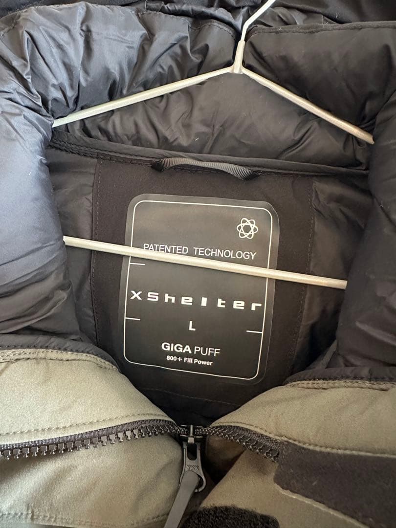 【新品未使用】サイズL - Xシェルター(R)断熱αプレミアムギガパフダウン