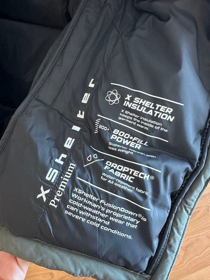 【新品未使用】サイズL - Xシェルター(R)断熱αプレミアムギガパフダウン
