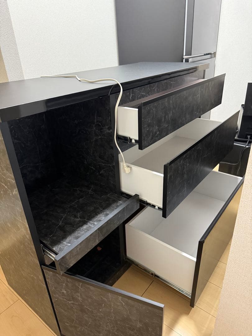 ブラックキッチンカウンターti.sonwei専用