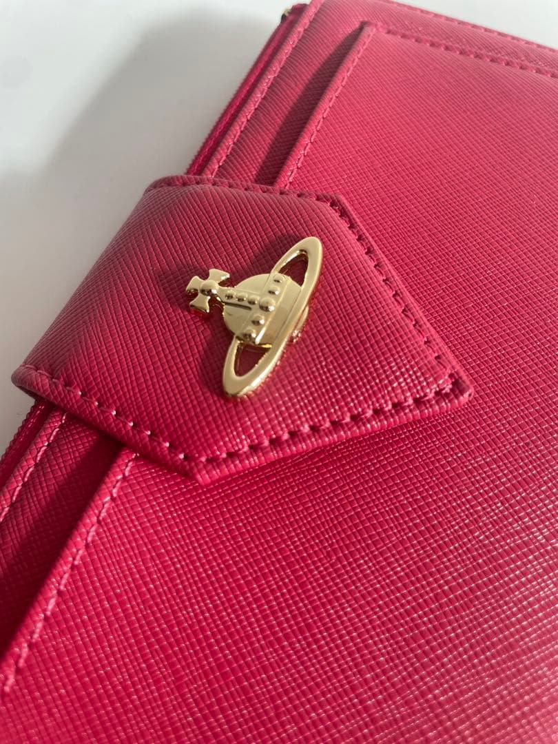 冬*⛄様 【箱付未使用】Vivienne Westwood ピンク長財布