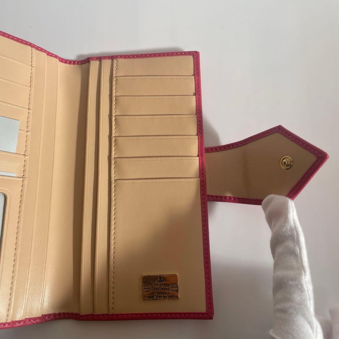 冬*⛄様 【箱付未使用】Vivienne Westwood ピンク長財布