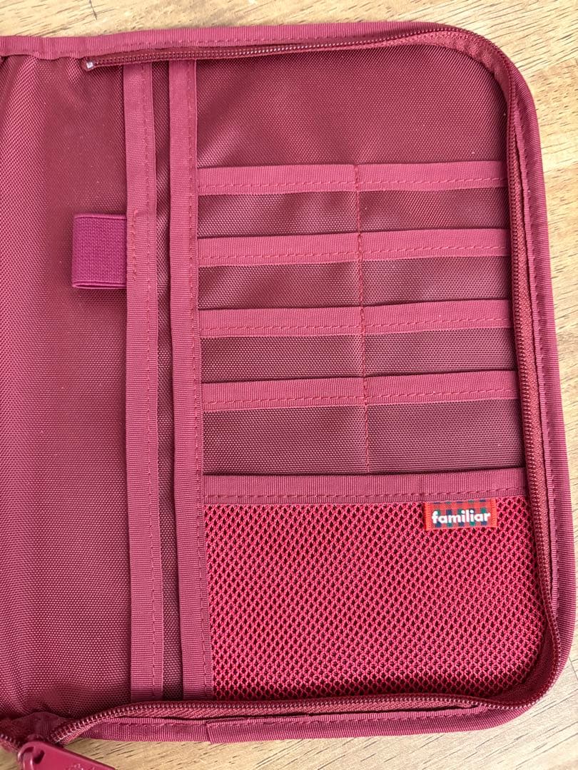 ✳︎美品familiar/ファミリア 母子手帳ケース リバティ柄 【A5サイズ】