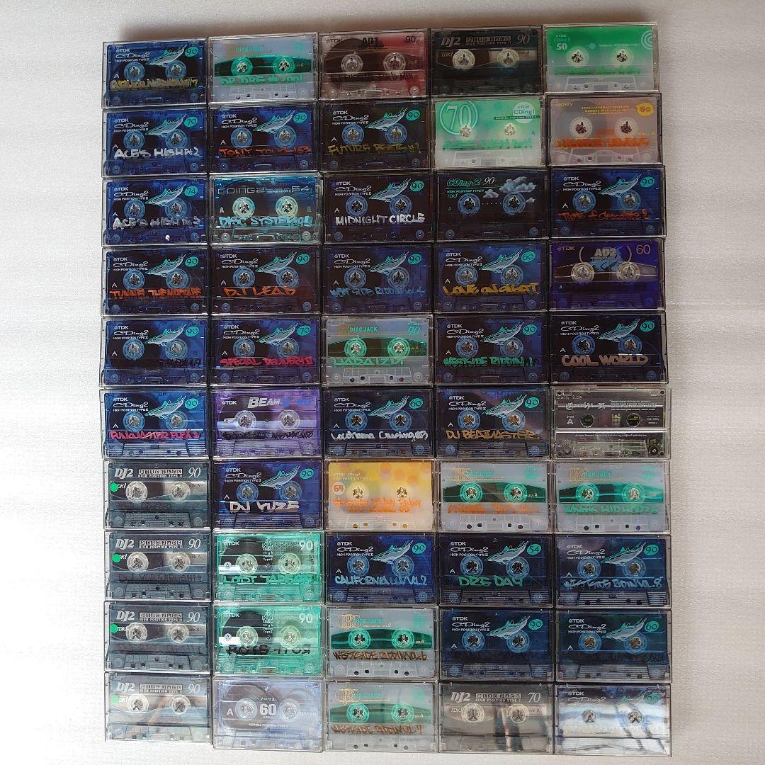 【まとめ売り】 中古 使用済み カセットテープ 100本 まとめ売り