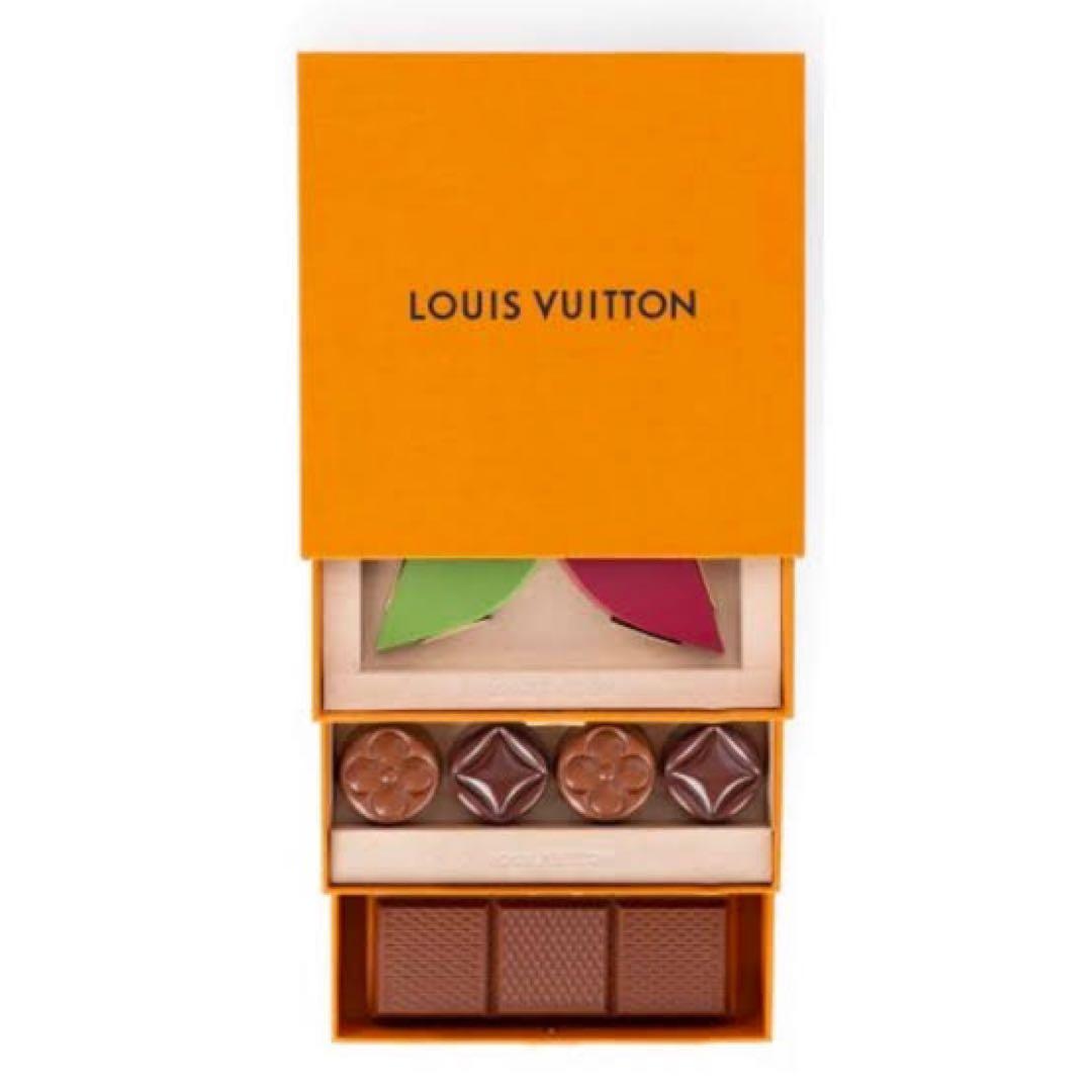 限定パリLOUIS VUITTON ルイヴィトンボックスチョコレートアソート3種